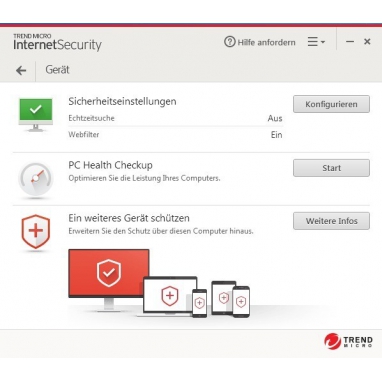 Trend Micro Internet Security 5 Geräte Download Aktivierungsschlüssel