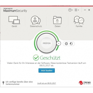 Trend Micro Internet Security 5 Geräte Download Aktivierungsschlüssel