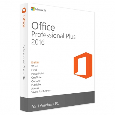 Microsoft Office 2016 Professional Plus Produktschlüssel Key Download